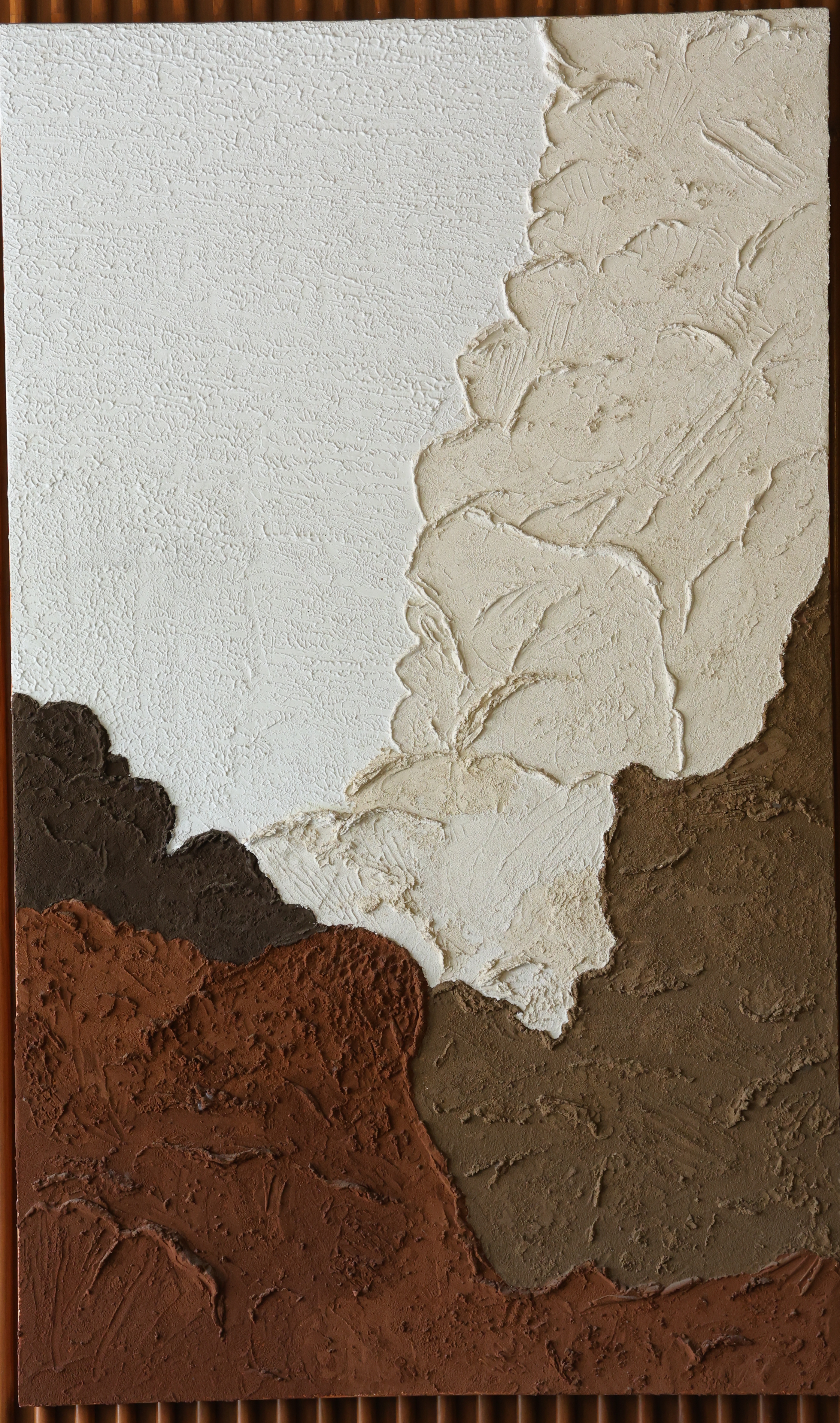 Expressive ethereal portrait study — charcoal and acrylic by Manali, Ahmedabad artist